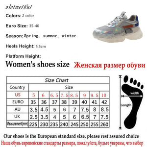 Harajuku Transparent Sneakers