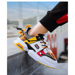 Weave Sneakers Men Running