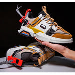Weave Sneakers Men Running