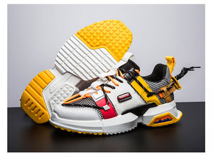 Weave Sneakers Men Running
