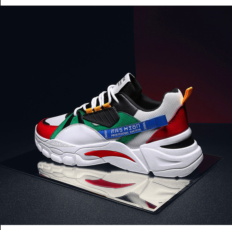 Weave Sneakers Men Running