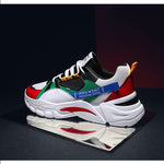 Weave Sneakers Men Running