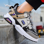 Weave Sneakers Men Running