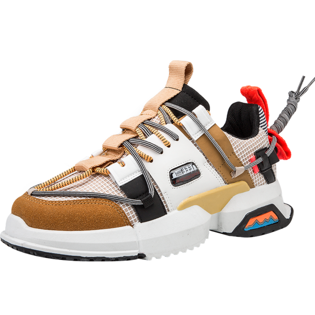 Weave Sneakers Men Running
