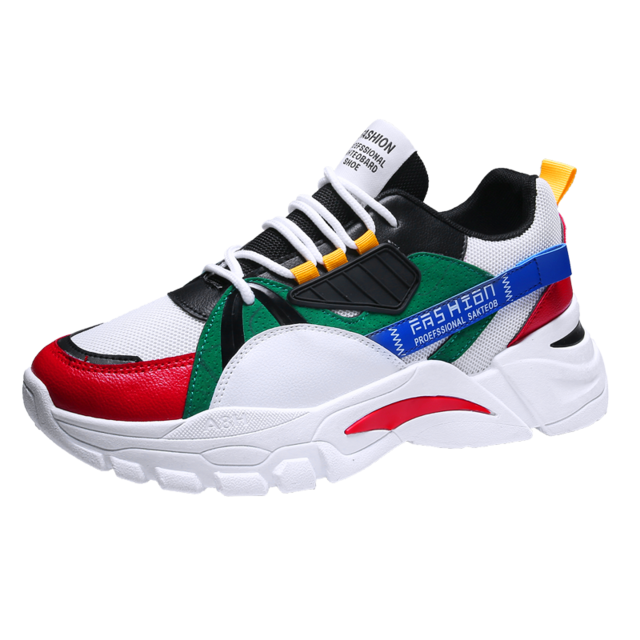 Weave Sneakers Men Running