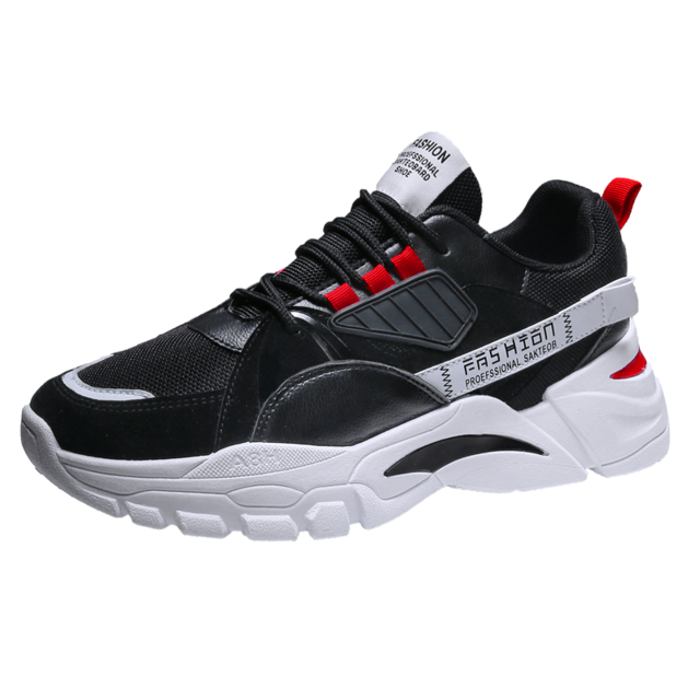 Weave Sneakers Men Running