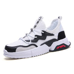 Weave Sneakers Men Running