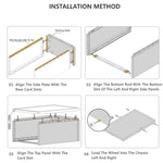 Push and pull Boxes 3PCS