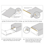 Push and pull Boxes 3PCS