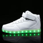 Glowing Sneakers - Hook Loop
