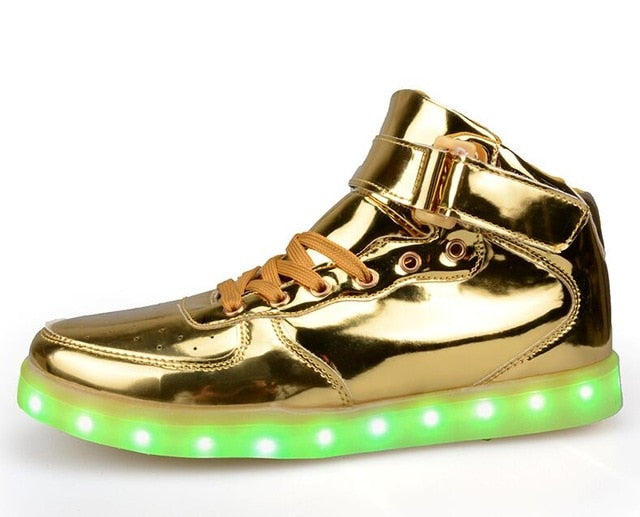 Glowing Sneakers - Hook Loop