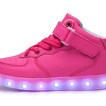 Glowing Sneakers - Hook Loop