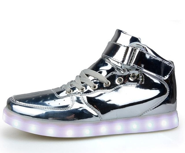 Glowing Sneakers - Hook Loop